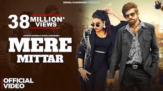 Mere Mittar - Official Video | Masoom Sharma, Komal Chaudhary, Aprajeet T | New Haryanvi Songs 2024