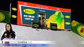 Petra Vlhova -  Slalom -  Courchevel -  RUN 1 - 2023.