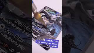  Cutting a Lugia V Alt Art - Silver Tempest Pokemon 3D Card