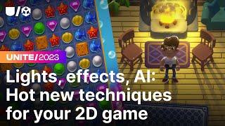 Lighting and AI techniques for your 2D game | Unite 2023