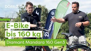 Diamant Mandara 160 - Das Trekking E-Bike bis 160 kg 