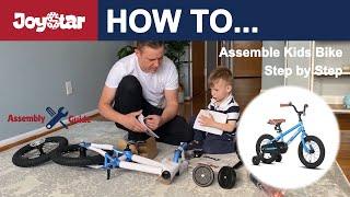 The Assembly Guide of JOYSTAR BMX Style Kids Bike