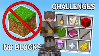 Minecraft Pillars with Random Challenges