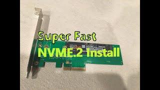 How to install an NVME M.2 SSD in to a Computer without a Dedicated NVME Slot (Precision T5610)