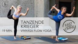 Tanzende Krieger: Dynamisches Vinyasa Flow Yoga ૐ YOGAMOUR #74