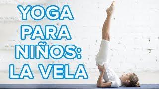 Yoga para niños | La postura de la vela o Sarvangasana ️