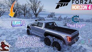 Forza Horizon 4 How to get Unlimited XP / Infinite Influence (Cheat Engine)