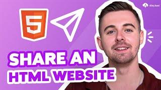 Share Your HTML Website Online in 60 Seconds | Easy Tutorial