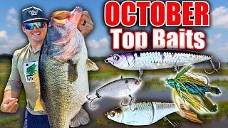 Top 5 Bass Fishing Baits for October!!