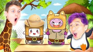 Can Foxy & Boxy Be The BEST ZOOKEEPERS EVER?! (HILARIOUS ANIMAL GAME!)