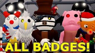 How to get ALL 30 BADGES in ACCURATE PIGGY RP: THE RETURN! - Roblox