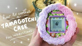  How I Make My Tamagotchi Crochet Case - FULL INSTRUCTIONS 