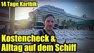 wie sehen 14 Tage auf einem Kreuzfahrtschiff aus? Rausgeschmissenes Geld?