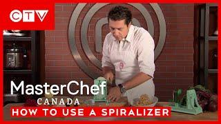 Spiralize Your Sides With Chef Claudio Aprile | MasterChef Canada S7E6