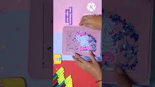 diy unicorn  diary|| handmade diary #shorts #diary #handmade #Lp arts & crfats