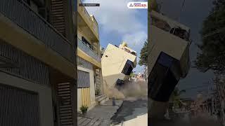 3-Storey Building Collapses in Kolar #Karnataka #Reels #Shorts #Trending #Viral