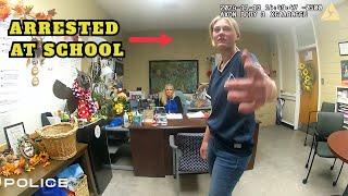 Moments Before Teen Catches a Felony and Gets Kicked Out of School