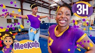 Meekah 's Olympic Gymnastic Tricks | Educational Videos for Kids | Blippi and Meekah Kids TV