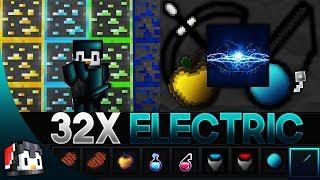 Electric [32x] MCPE PvP Texture Pack (FPS Friendly)