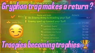 MY MIRAGE REALM GRYPHON TRAP SENDS ENEMIES INTO RETREAT| LORDS MOBILE