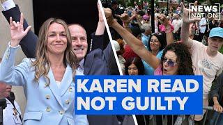 WATCH: Crowd at Karen Read trial cheers after not guilty verdict | NewsNation Now