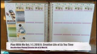 Plan with Me October 1-7 featuring Creative Life of Liz