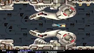 R-Type Stage 1-2-3 1987 Irem Mame Retro Arcade Games