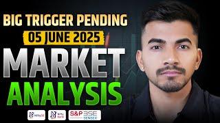 Tomorrow Market Analysis: Nifty & Bank Nifty Prediction for 5 June | Thursday Trading Strategy