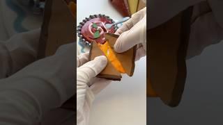 Grilled cheese and soup cookieroyal icing 101 linked in my bio #cookiedecorating #asmr #satisfying