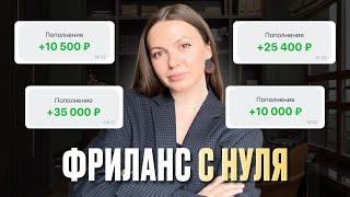 Фриланс С НУЛЯ в 2024 году | БЕЗ ОПЫТА | Как Заработать Деньги в Интернете