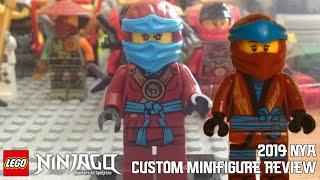 Ninjago Masters of Spinjitzu: 2019 Nya Custom Minifigure Review