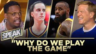 Paul on LeBron’s ring culture take; Physicality around Caitlin Clark sparks debate | SPEAK