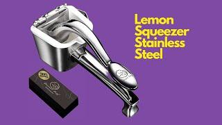 Lemon Squeezer Stainless Steel - Citrus Juicer - Unconditional 5 Year Warranty Manual Juicer