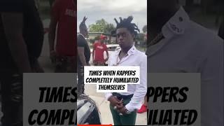 Times when rappers humiliated themselves