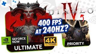 DIABLO 4 on GeForce NOW | Priority & ULTIMATE 4K Gameplay