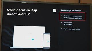 youtube.com/tv/activate On Smart TV