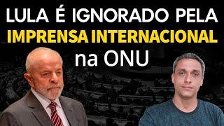 Chega a dar dó! LULA é ignorado pela imprensa internacional na ONU e isso vira matéria da IMPRENSA