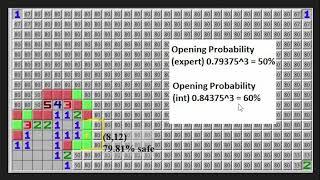 Minesweeper Efficiency guide - Openings