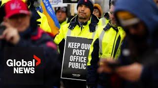 Canada Post strike: Quick resolution to labour dispute appears unlikely as tensions flare