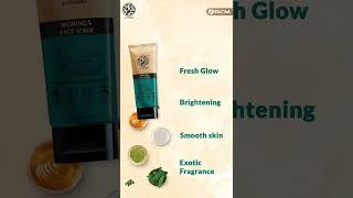 VYOMINI NATURAL MORNINGA SCRUB #skinbrightening skinbrightening #exfoliate #antioxidants  #antiaging