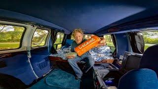 Van Camping in Hot Weather - Campfire BBQ Ribs & Bow Practice