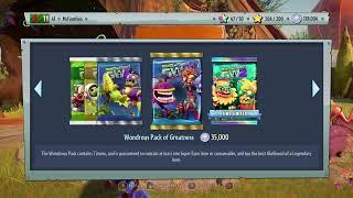 200k pack opening on pvzgw2