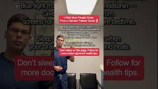 I Wish More People Knew This: From a Harvard-Trained Doctor‼️