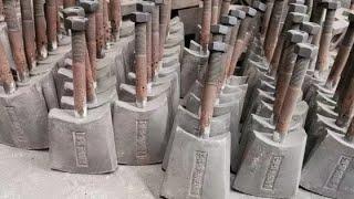 Ingenious Production of Shovels From Rail Steel, Expert Workers with Amazing Skills # 2