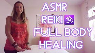 ASMR REIKI: Relaxing Full Body Reiki Session | Aura Cleansing | Crystal Healing | Sound Therapy