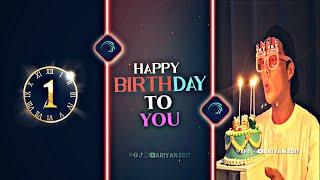 HAPPY BIRTHDAY  | HAPPY BIRTHDAY WISHES XML FILE | BIRTHDAY XML PRESET #alightmotion |@AriyanEdit