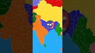 what if Nepal make a empire | #shorts #nepal #countryballs #vs #india #pakistan #russia #like 