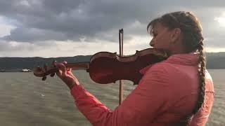 Somewhere Over The Rainbow, Violinist By The Water | Annabelle Marie