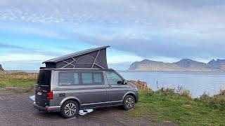 Обзор VW T6 1 California Ocean автодом фолксваген Multivan beach coast