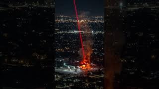 They blew up a gas station with a laser gun #explosion #aivideo #laser #lasergun